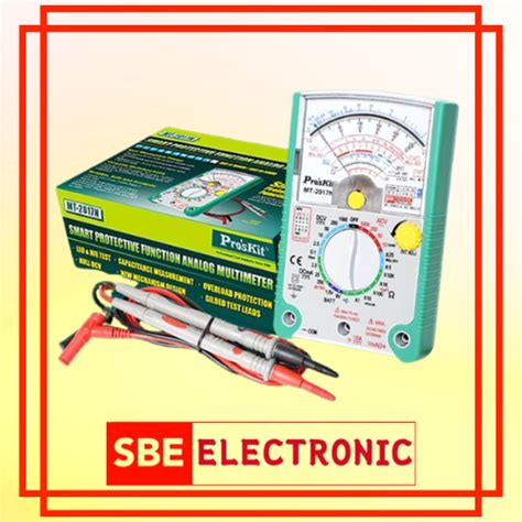 PROSKIT SMART PROTECTIVE FUNCTION ANALOG MULTIMETER MT 2017N Lazada