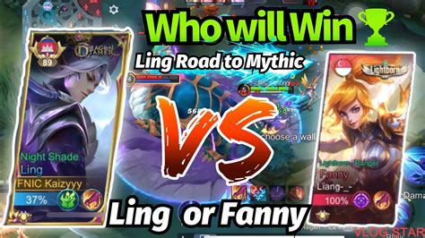 Who Will Win Ling Kaizyy And Pro Fanny Lightborn In Gameplay Who Are