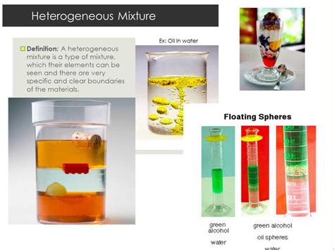 CHEMISTRY: MIXTURES: HOMOGENEOUS & HETEROGENEOUS