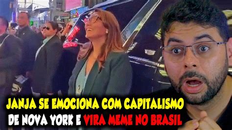 Janja Se Emociona Capitalismo De Nova York E Vira Meme No Brasil