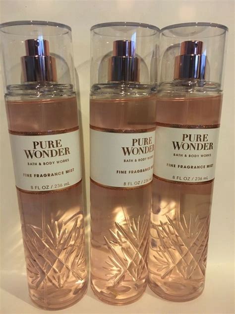 X Bath Body Works Pure Wonder Fine Fragrance Mist Spray Fl Oz New