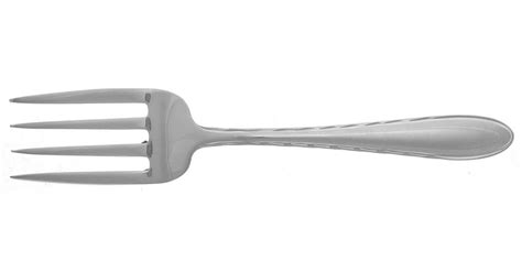 Silver Flutes Sterling No Monograms Baby Fork By Towle Silver