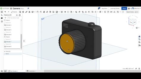 Onshape Tutorial Camera Model Youtube