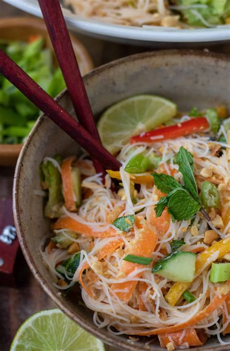 Crunchy Thai Noodle Salad Wine A Little Cook A Lot