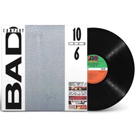 Bad Company 10 From 6 Lp Comp Translucent Milky Clear Rocktober 2023