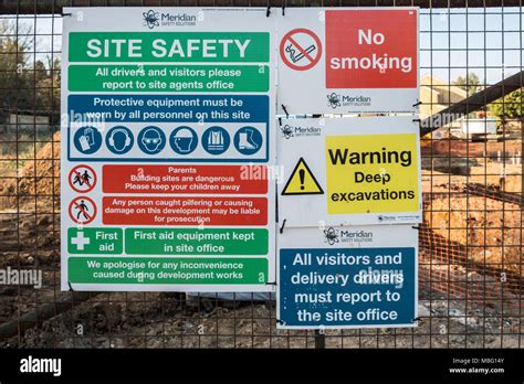 Printable Construction Safety Signs
