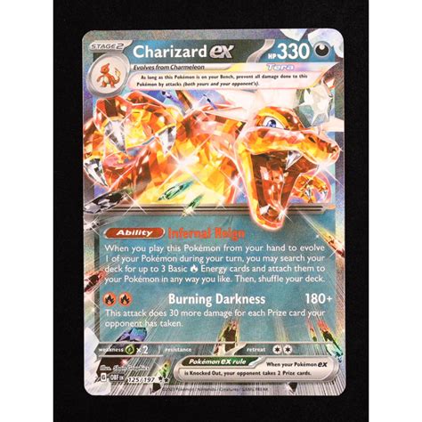 Charizard Ex Pokemon Scarlet And Violet Obsidian Flames