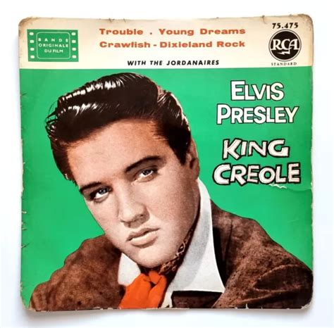 Elvis Presley King Creole T Ep Rca Only Cover Not The