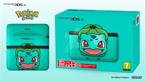 Nintendo 3DS XL Pokemon Series - Bulbasaur Edition by Paxxy on DeviantArt