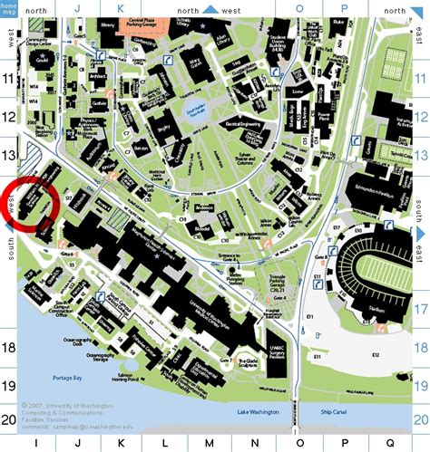 Seattle VA Campus Map