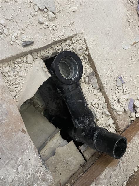 Converting tub and shower drain into just shower drain, I cut over flow