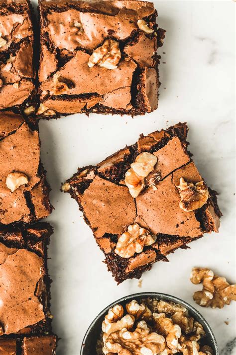 Chocolate Fudge Brownies With Walnuts