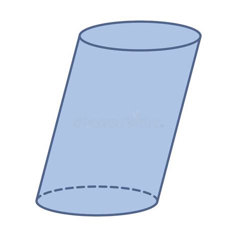 Oblique Cylinder Stock Illustrations – 88 Oblique Cylinder Stock ...