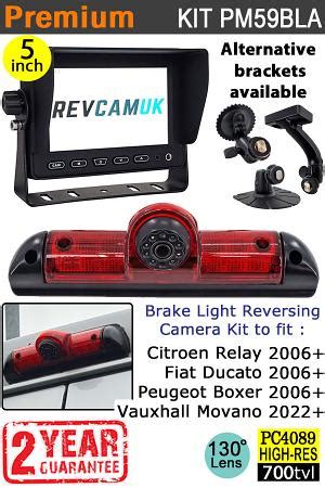 Fiat Ducato Reverse Camera Kits To Fit The