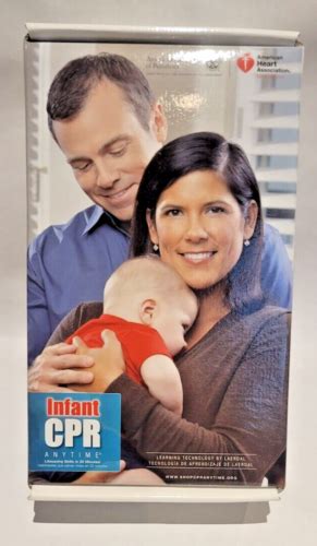 Infant Cpr Anytime Training Kit American Heart Association New And