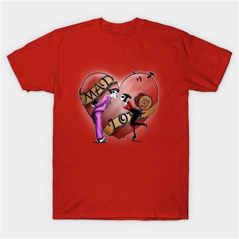 Mad Love DC Comics Harley Quinn T Shirt The Shirt List