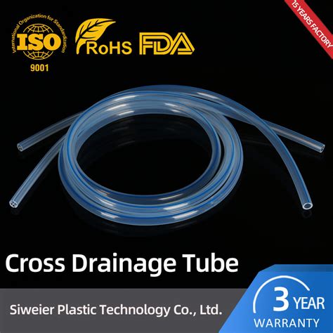 Medical Grade Transparent Silicone Tube Disposable Silicone Cross