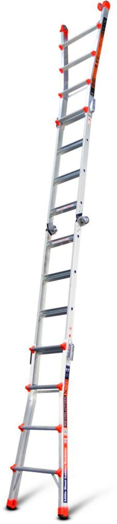 Little Giant Safety Revolution M17 Aluminum 300 Lb Telescoping Type 1a Multi Position Ladder