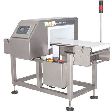 Ip65 Plc Tunnel Metal Detectors For Food Production Detection In Packaging