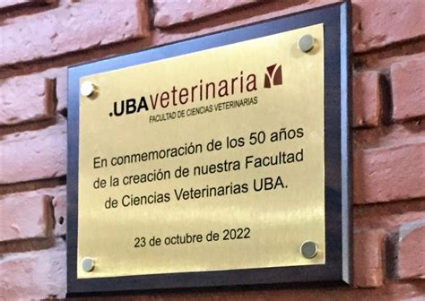 La Facultad De Ciencias Veterinarias De La Uba Conmemoró Su 50