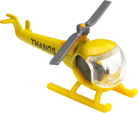 Hot Wheels Thanos THANOSCOPTER Modelo de helicóptero de Loki Premium HCP escala de in