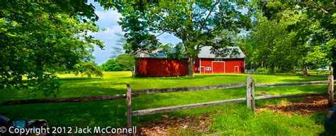 East Windsor Red Barn Jack Mcconnell Photography