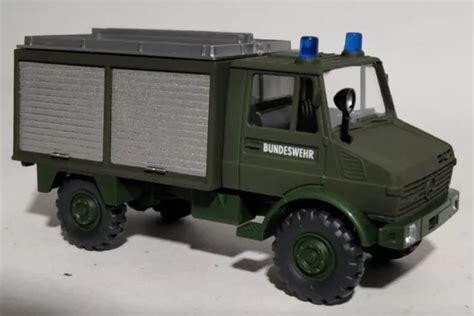 Wiking Mercedes Benz Unimog U Tlf Bundeswehr Feuerwehr