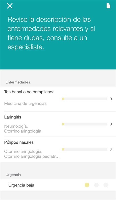 Mediktor Evaluador De S Ntomas Online