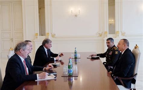 Ilham Aliyev Receives Chairman Of Us Joint Chiefs Of Staff Trend Az