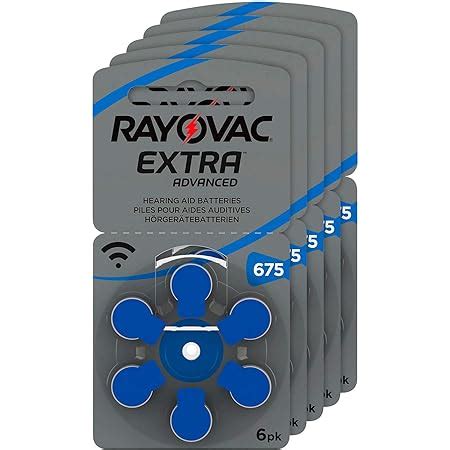 Rayovac Extra Advanced Hearing Aid Batteries V X Pack