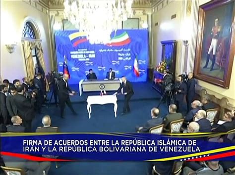 Venezuela E Ir N Firman Nuevos Acuerdos De Cooperaci N Estrat Gica En