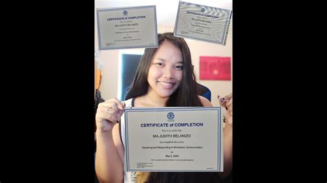 Sample Resume With Tesda Certificate