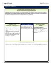 Marilyn Hughes Pdf CONCEPT MAP WORKSHEET DESCRIBE DISEASE PROCESS