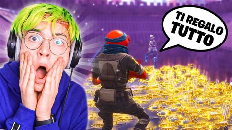 Ho Truffato Il Truffatore Pi Ricco Al Mondosu Fortnite Salva Il Mondo