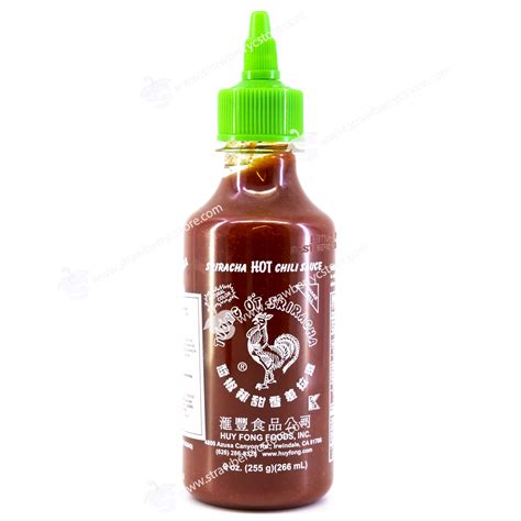 Tương Ớt Con Gà Huy Fong Sriracha Hot Chili Sauce Chai 255g 9 Oz