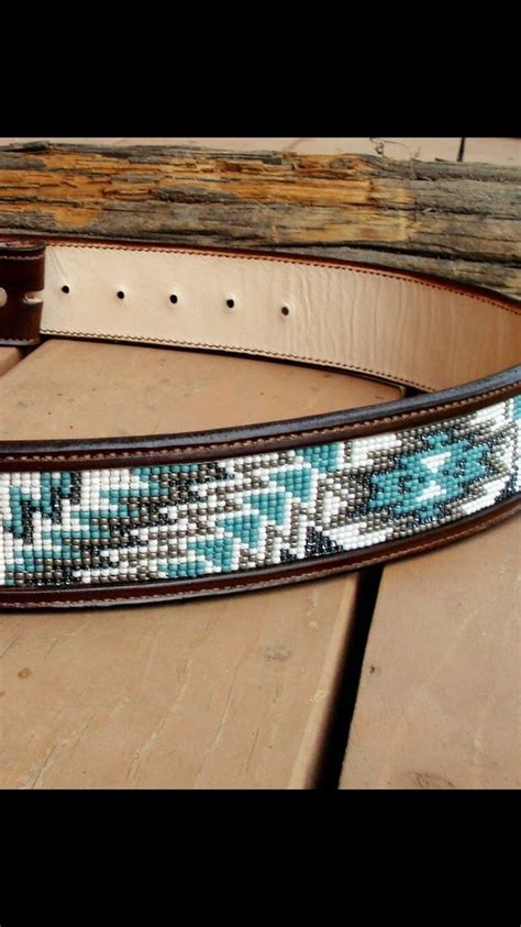 Pin By Madison Bauerschlag On Leather Work Beaded Belts Western Bead