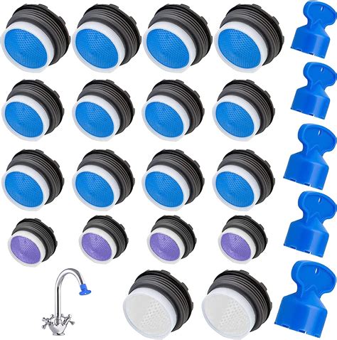 Mousseur Robinet 23pcs Set M16 M18 M21 M24 Economiseur D Eau Pour