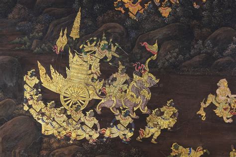 Indian Ramayana Paintings Stock Photos Free And Royalty Free Stock