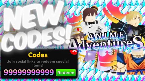 UPD 12 ALL WORKING CODES FOR Anime Adventures IN APRIL 2023 ROBLOX