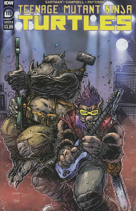 IDW TMNT Vol V 115 1st Cover B TMNT A Collection