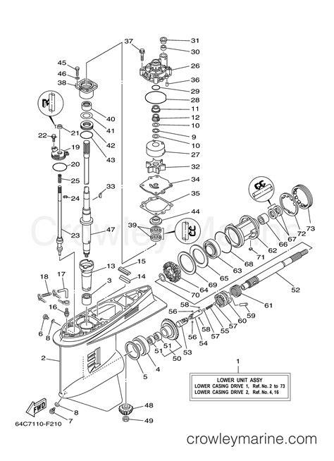 Yamaha 40 Hp Outboard Parts Diagram