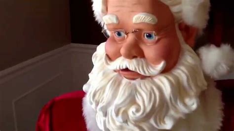 Gemmy 5 Animated Life Size Santa Demonstration Instructions Youtube