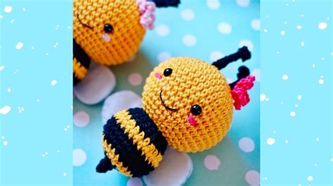 Como Tejer Una Abeja Tutorial Abeja Amigurumi Silk Ribbon