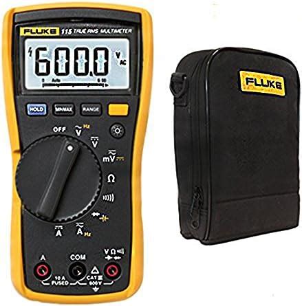 Fluke True Rms Digital Multimeter W C Carry Case Test Leads