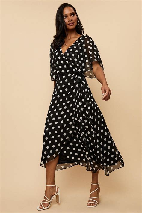 Spotty Dress With Sleeves Atelier Yuwa Ciao Jp