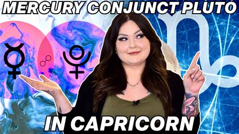 Mercury Conjunct Pluto In Capricorn 2023 Youtube