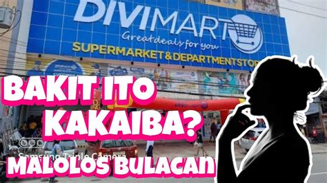 KAKAIBANG MALL DITO SA MALOLOS BULACAN DIVIMART MALL MALOLOS BRANCH