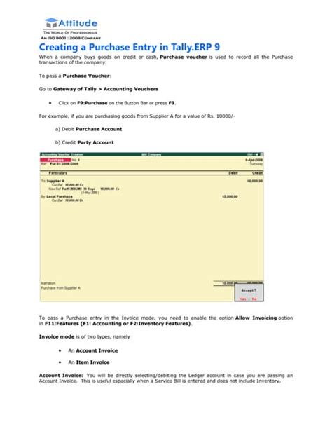 Sales And Purchase Entry In Tally Erp9 Pdf