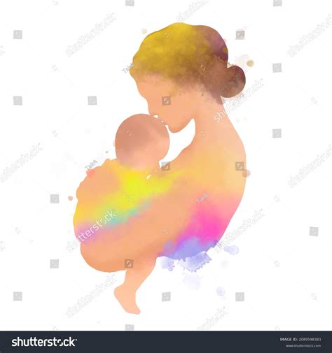 18,790 Mother And Baby Painting Images, Stock Photos, and Vectors ...