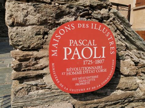 Musée Pascal Paoli Visiter la Corse avec un guide